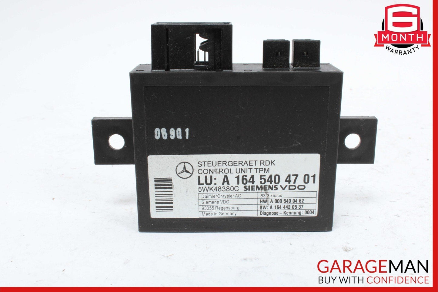 06-13 Mercedes W164 ML350 ML550 R350 TPMS Tire Pressure Controler Module OEM