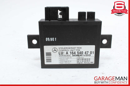 06-13 Mercedes W164 ML350 ML550 R350 TPMS Tire Pressure Controler Module OEM