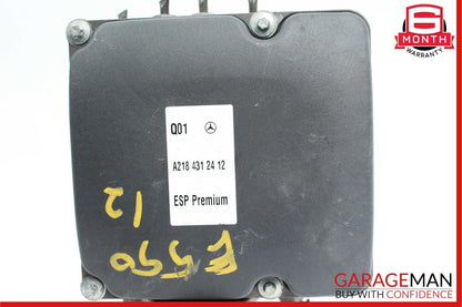 10-13 Mercedes W207 E550 CLS550 ABS Anti Lock Pump Brake Module 2184312412 OEM