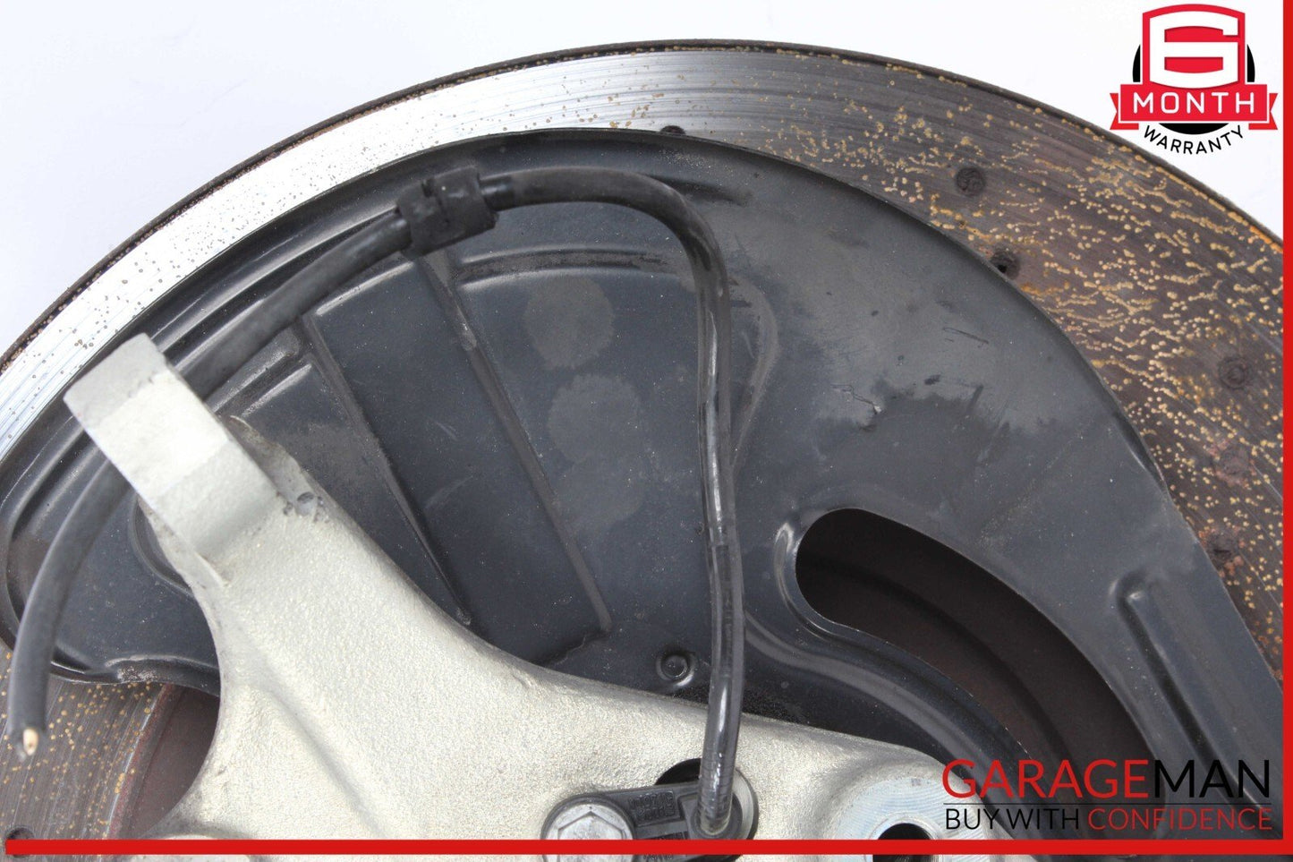 05-07 Mercedes W203 C230 Rear Right Spindle Knuckle w/ Brake Rotor Disc Drilled