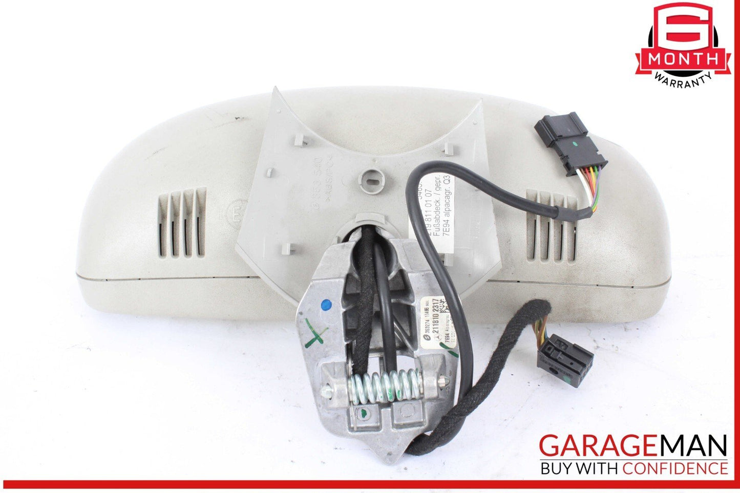 06-11 Mercedes W219 CLS500 CLS550 CLS63 AMG Interior Rear View Mirror Gray OEM
