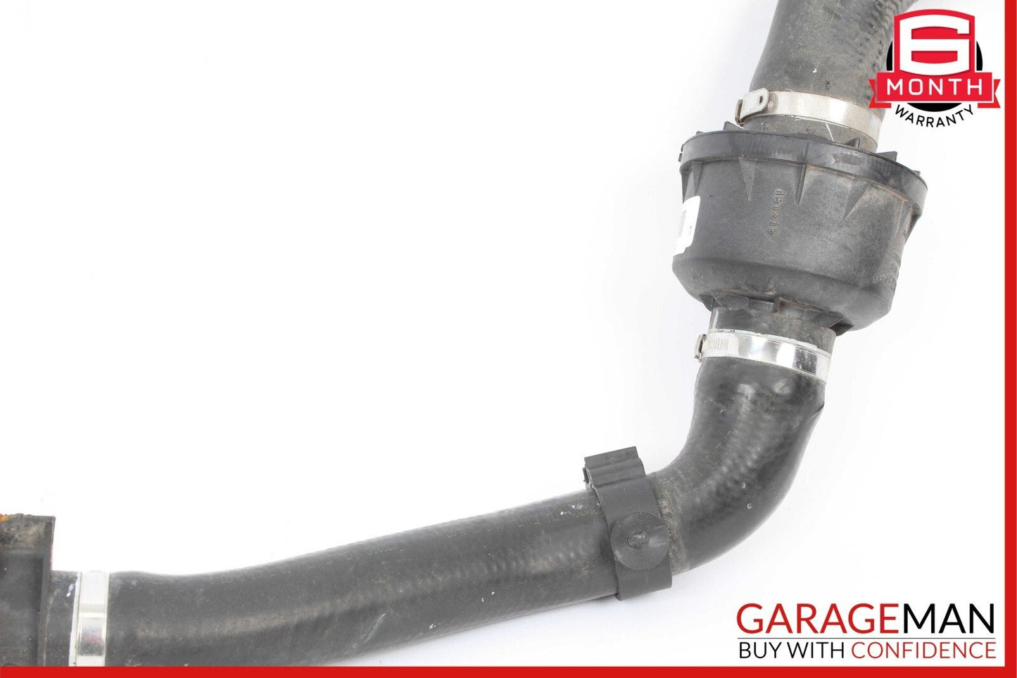 15-18 Ferrari California T Left Side Intake to Disconnector Hose Pipe Tube 3k