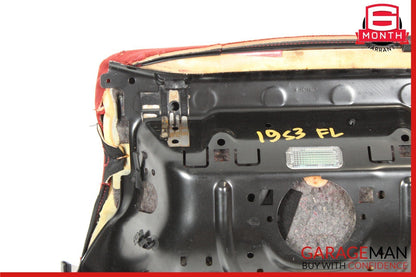 15-20 Audi S3 A3 Front Left Driver Side Lower Seat Cushion Red OEM
