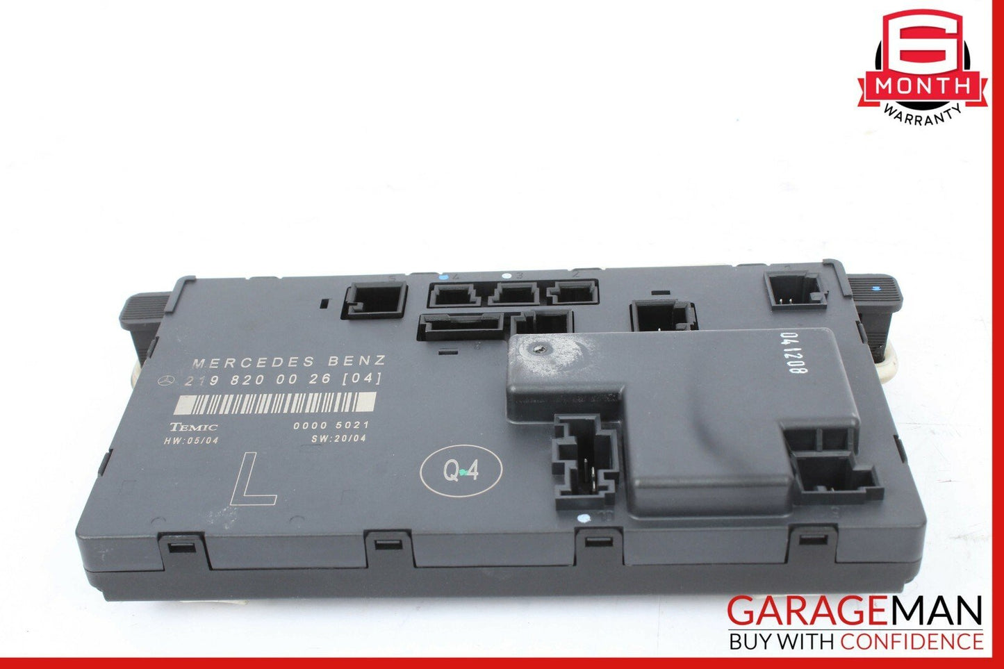 06-11 Mercedes W219 CLS500 Front Left Driver Side Door Computer Control Module