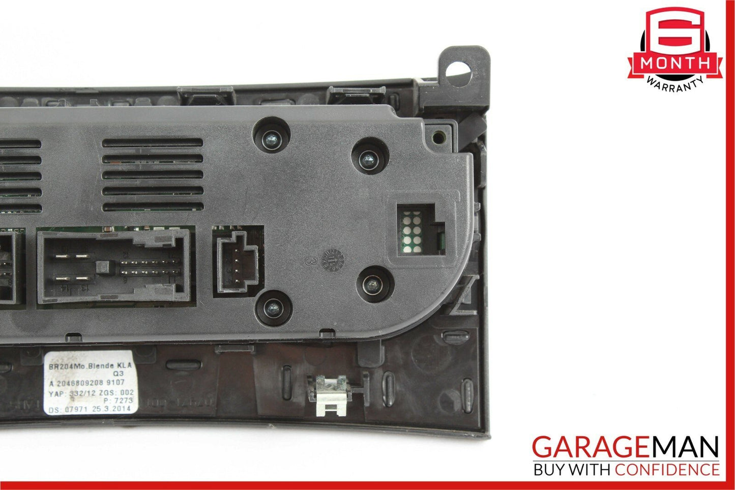 12-14 Mercedes W204 C250 C350 AC A/C Climate Temperature Heater Switch Control