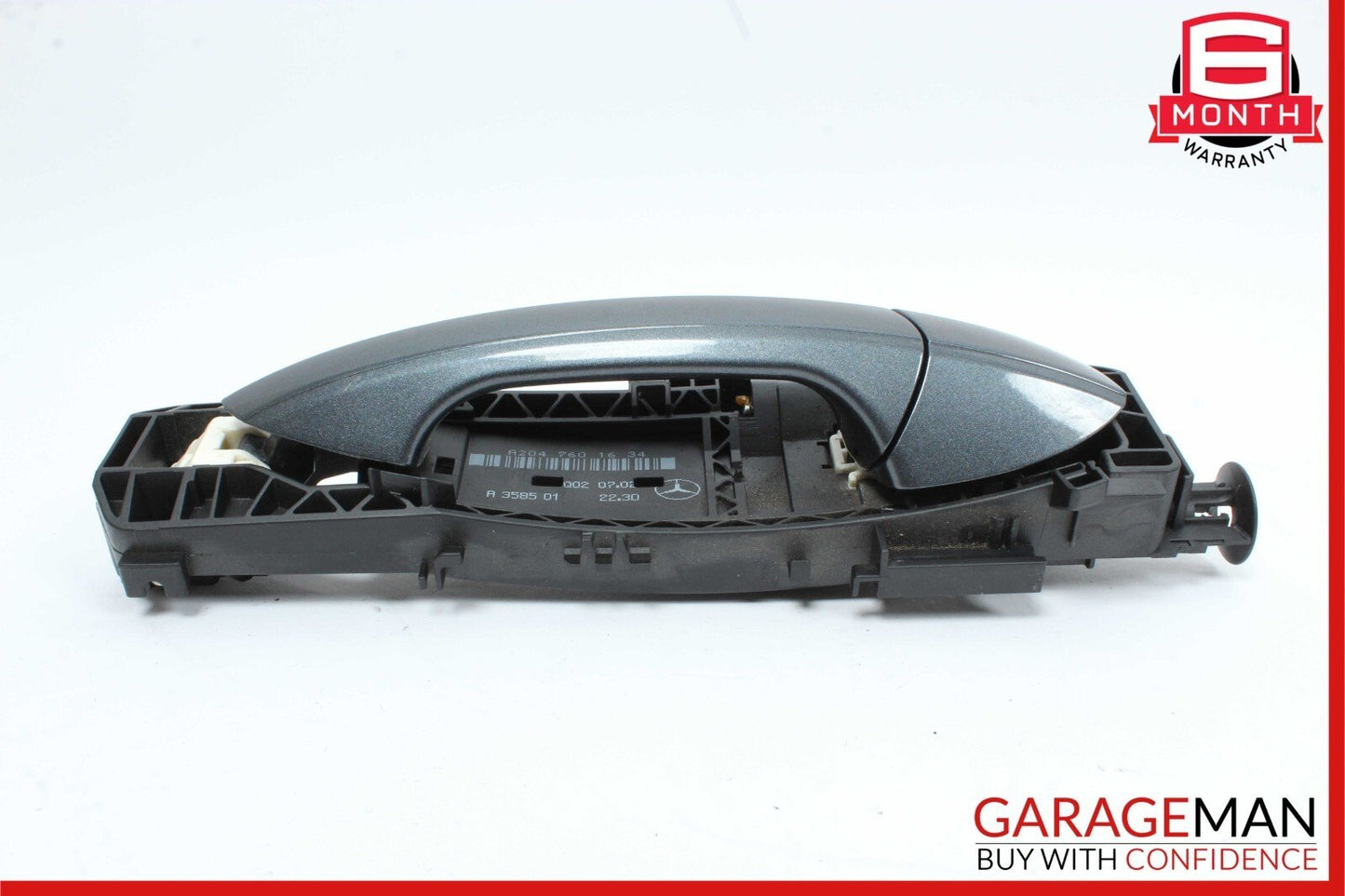 08-15 Mercedes C250 GLK350 Front / Rear Right Side Exterior Door Handle Gray OEM