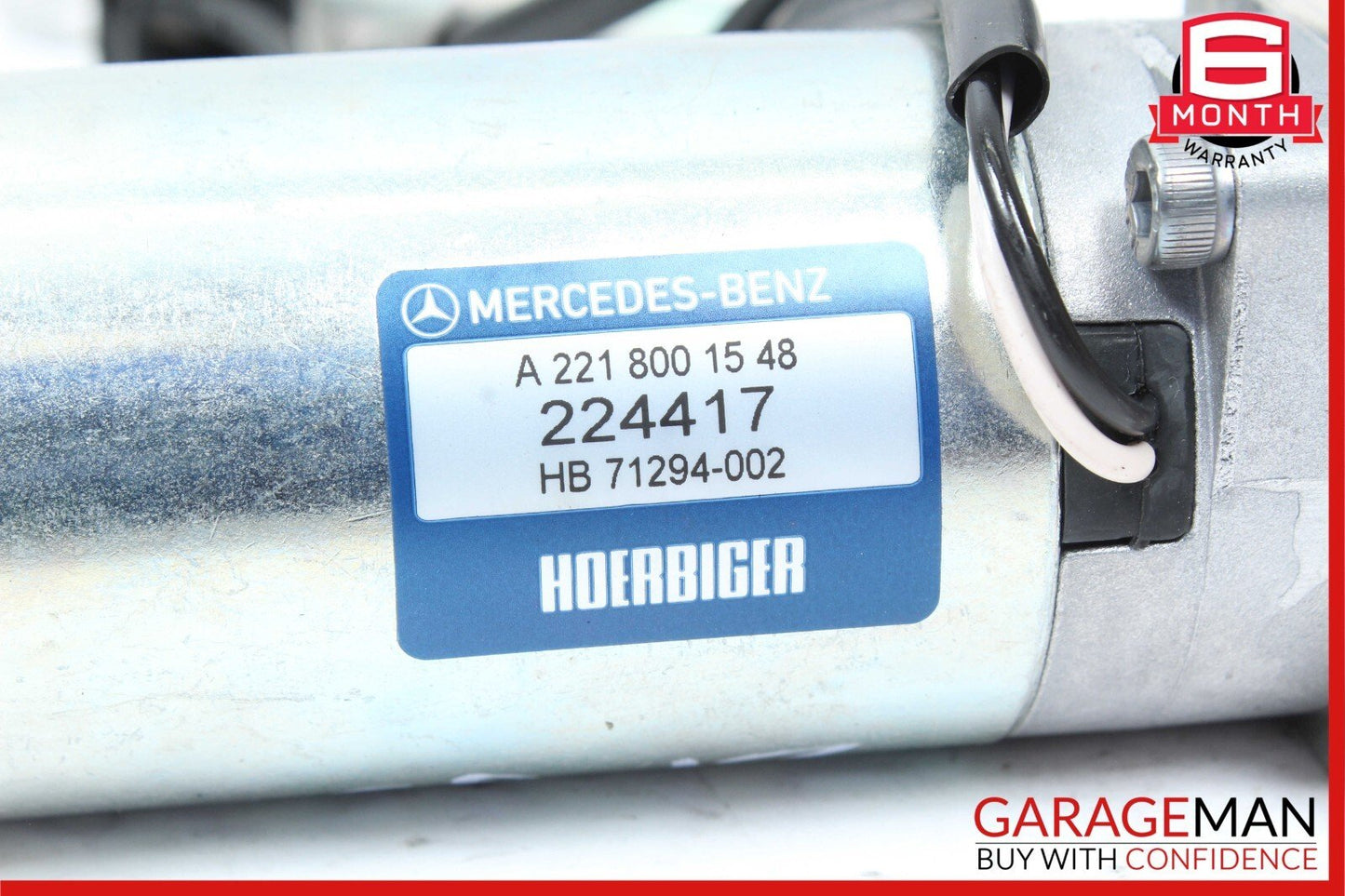 07-13 Mercedes W221 S550 S65 AMG Trunk Lid Locking Hydraulic Pull Down Pump OEM