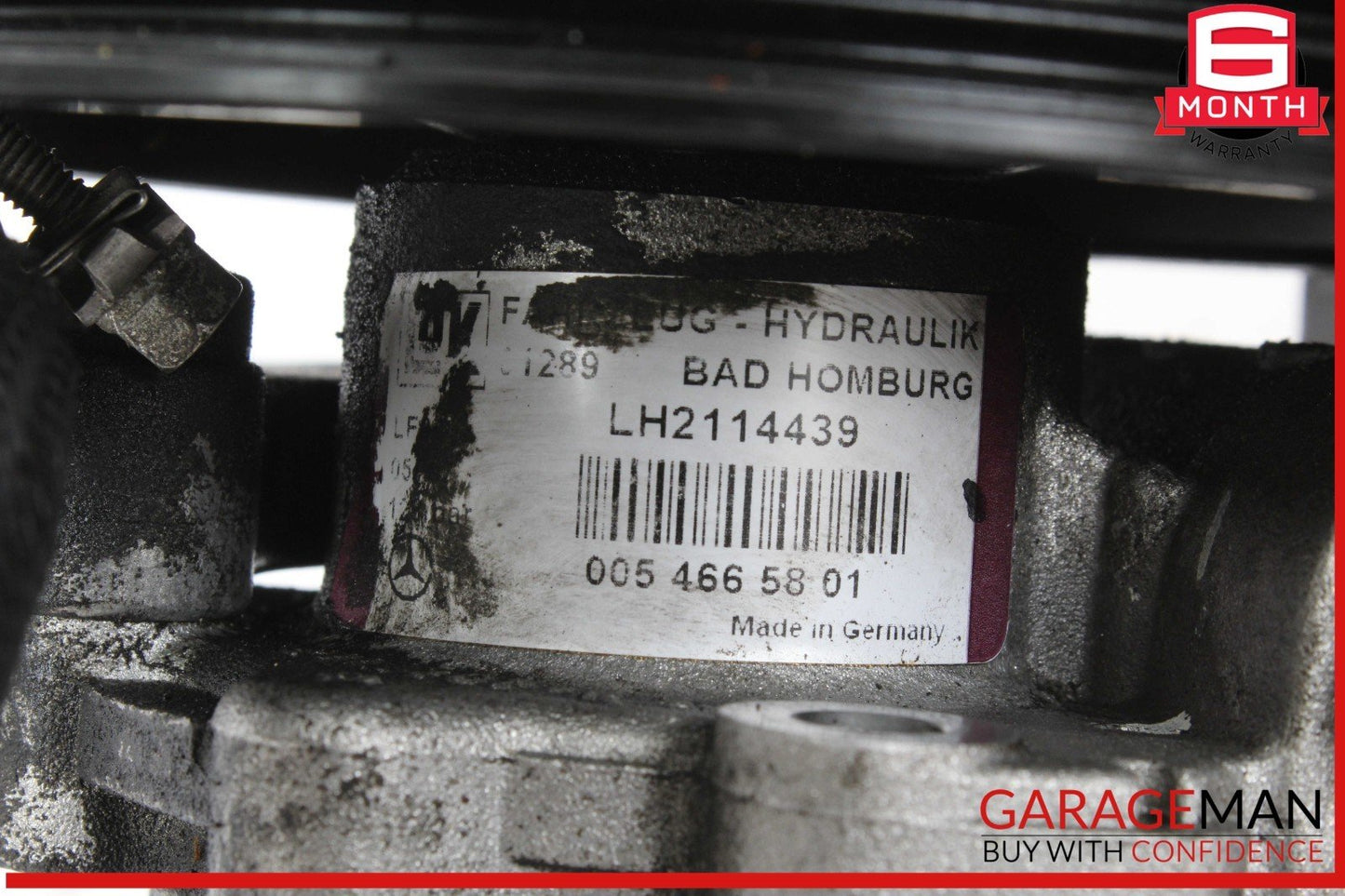 06-09 Mercedes W211 E350 E550 CLS350 Power Steering Pump Reservoir Assembly OEM