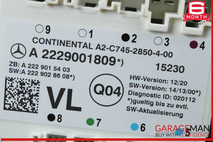 15-23 Mercedes W205 C300 C400 Front Left Side Door Control Module Unit OEM