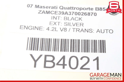 03-10 Maserati Quattroporte GranTurismo Front Left Side Upper Control Arm OEM