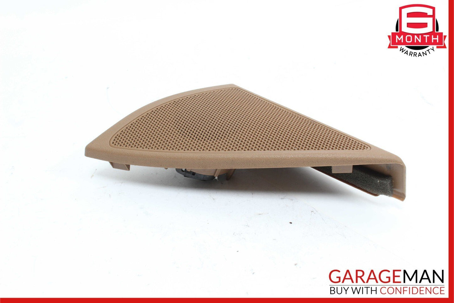 07-13 Mercedes W221 S350 S550 Front Left Side Door Tweeter Speaker Cover Brown