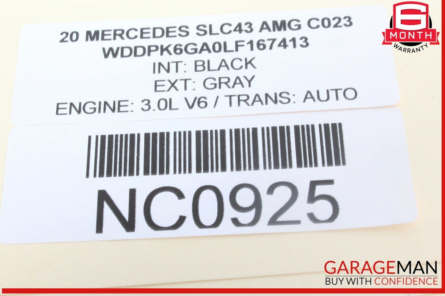12-20 Mercedes R172 SLC43 AMG Parking Brake Release Handle 2469050451 OEM