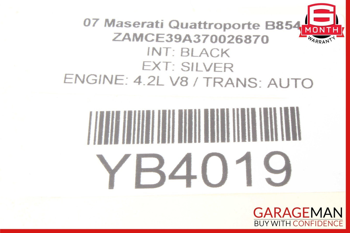 03-10 Maserati Quattroporte M139 Rear Left Side Lower Control Arm OEM