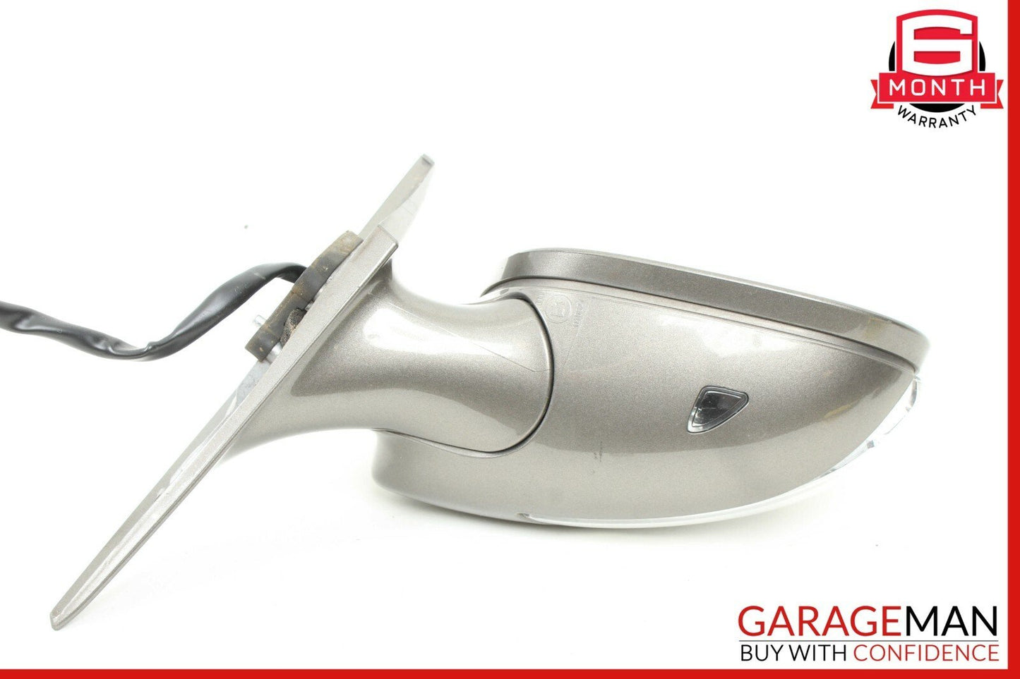 06-08 Mercedes W219 CLS500 Front Right Passenger Side Mirror Door Rear View Grey
