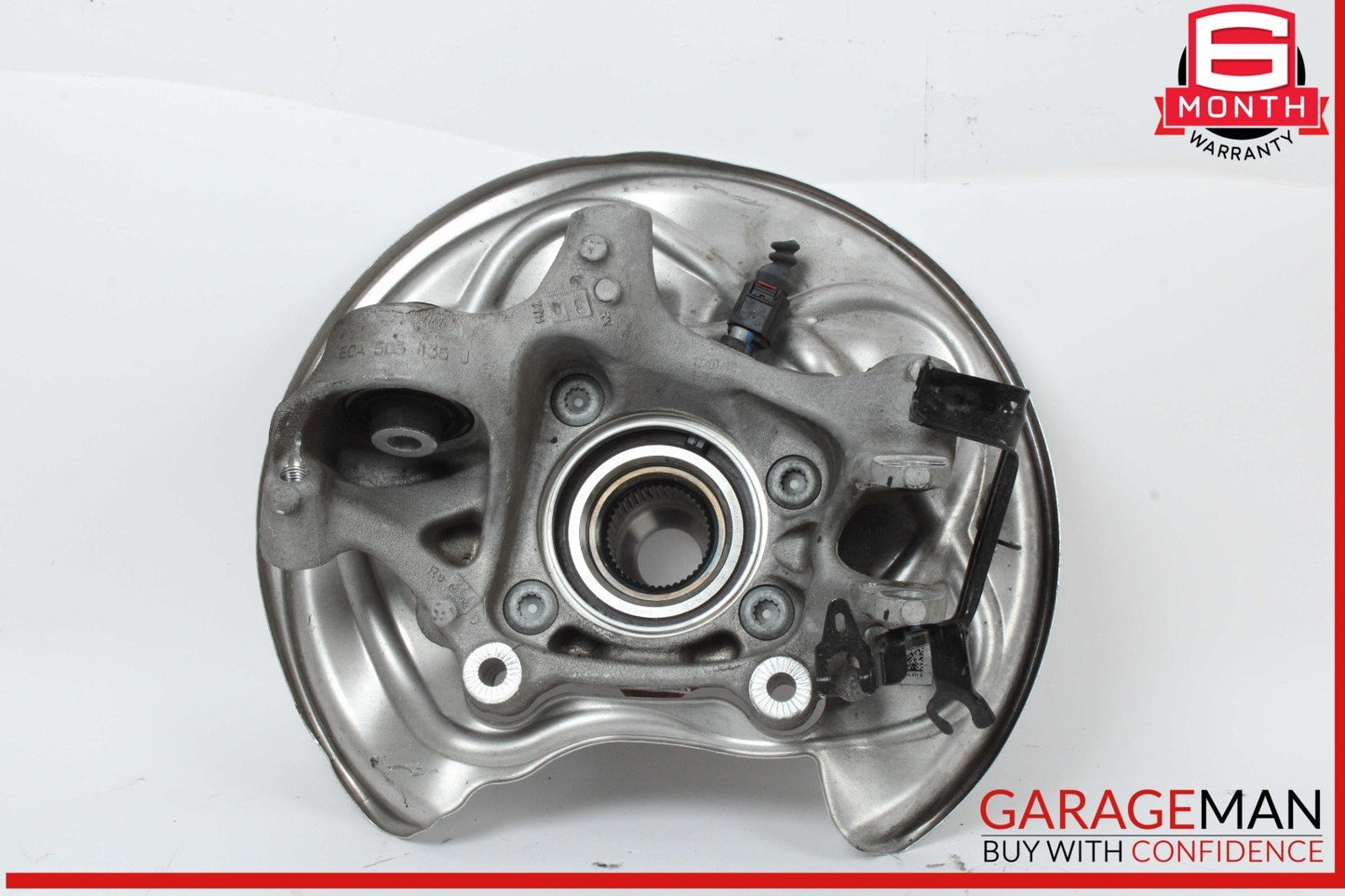 18-25 Audi Q5 Rear Left Driver Side Spindle Knuckle Wheel Hub 80A505435J OEM