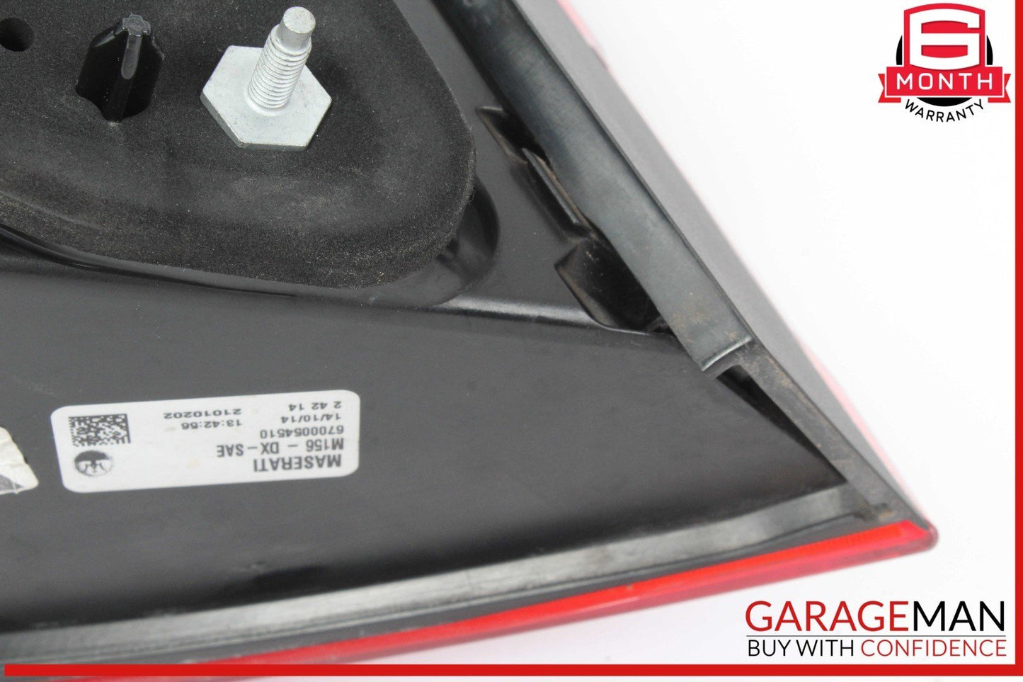 14-20 Maserati Quattroporte S Rear Right Side Outer Tail Light Lamp OEM