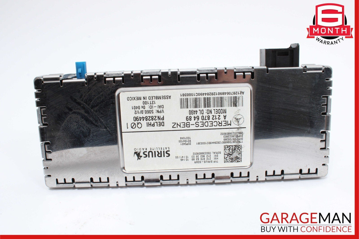 10-17 Mercedes W218 CLS500 C250 Sirius Satellite Radio Receiver Module OEM