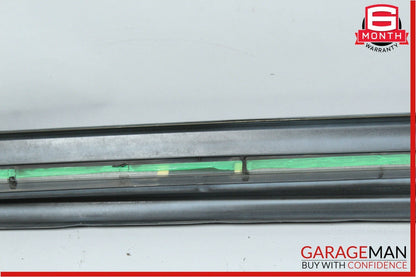 98-05 Mercedes W163 ML500 Left Side Rocker Skirt Molding Panel Black Aftermarket