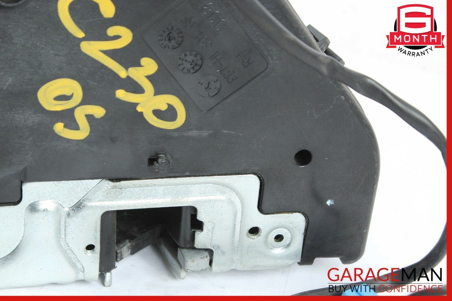 01-07 Mercedes W203 C230 C320 Rear Right Door Lock Latch Actuator 2037300435 OEM