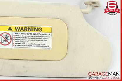 98-05 Mercedes W163 ML320 ML500 Front Right Side Sunvisor Sun Visor Shade Beige