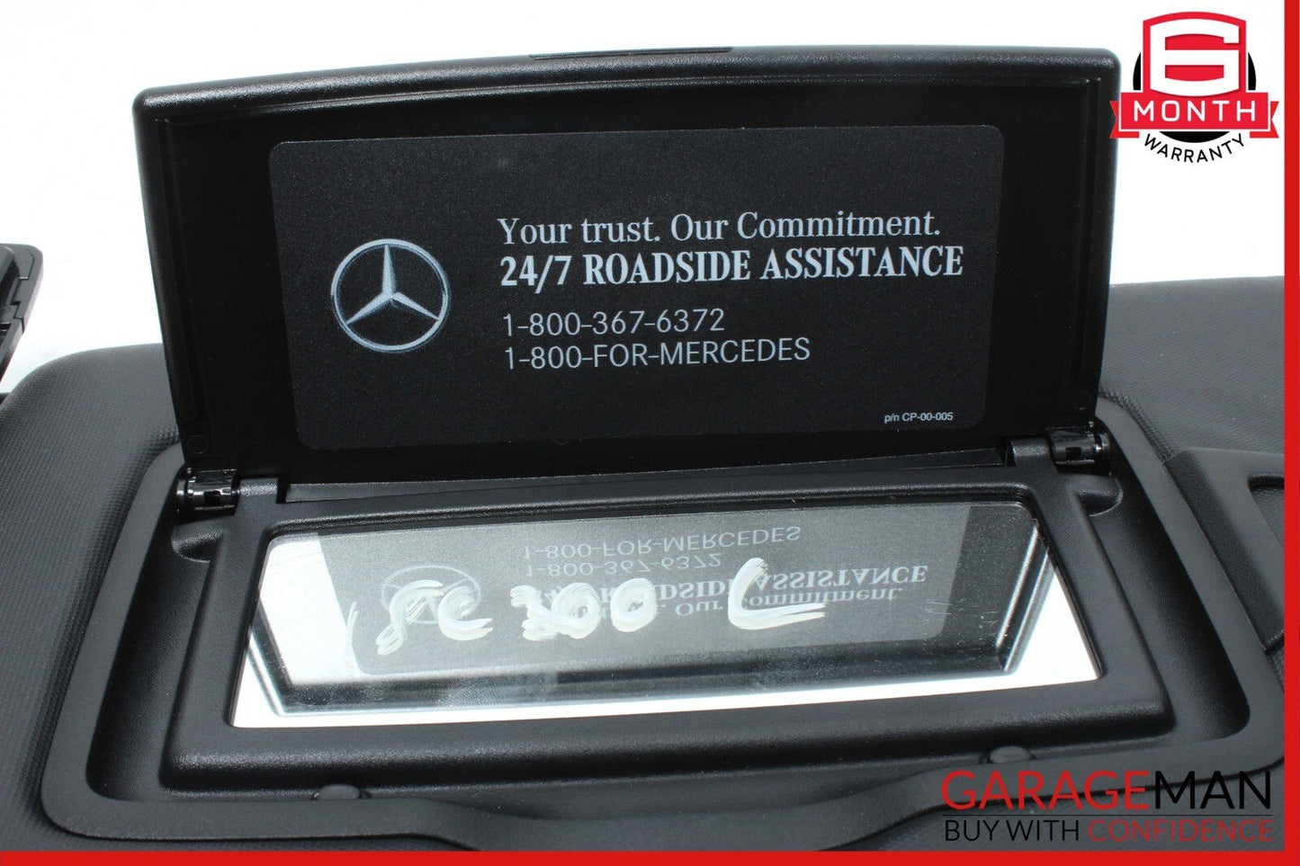 15-20 Mercedes W205 C300 C350 Front Left Side Sunvisor Sun Visor Shade Cover OEM