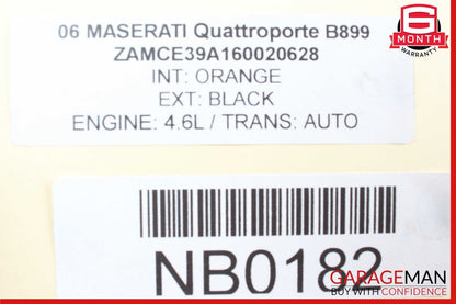 03-10 Maserati Quattroporte M139 Front Left Lower Control Arm 3206581 OEM