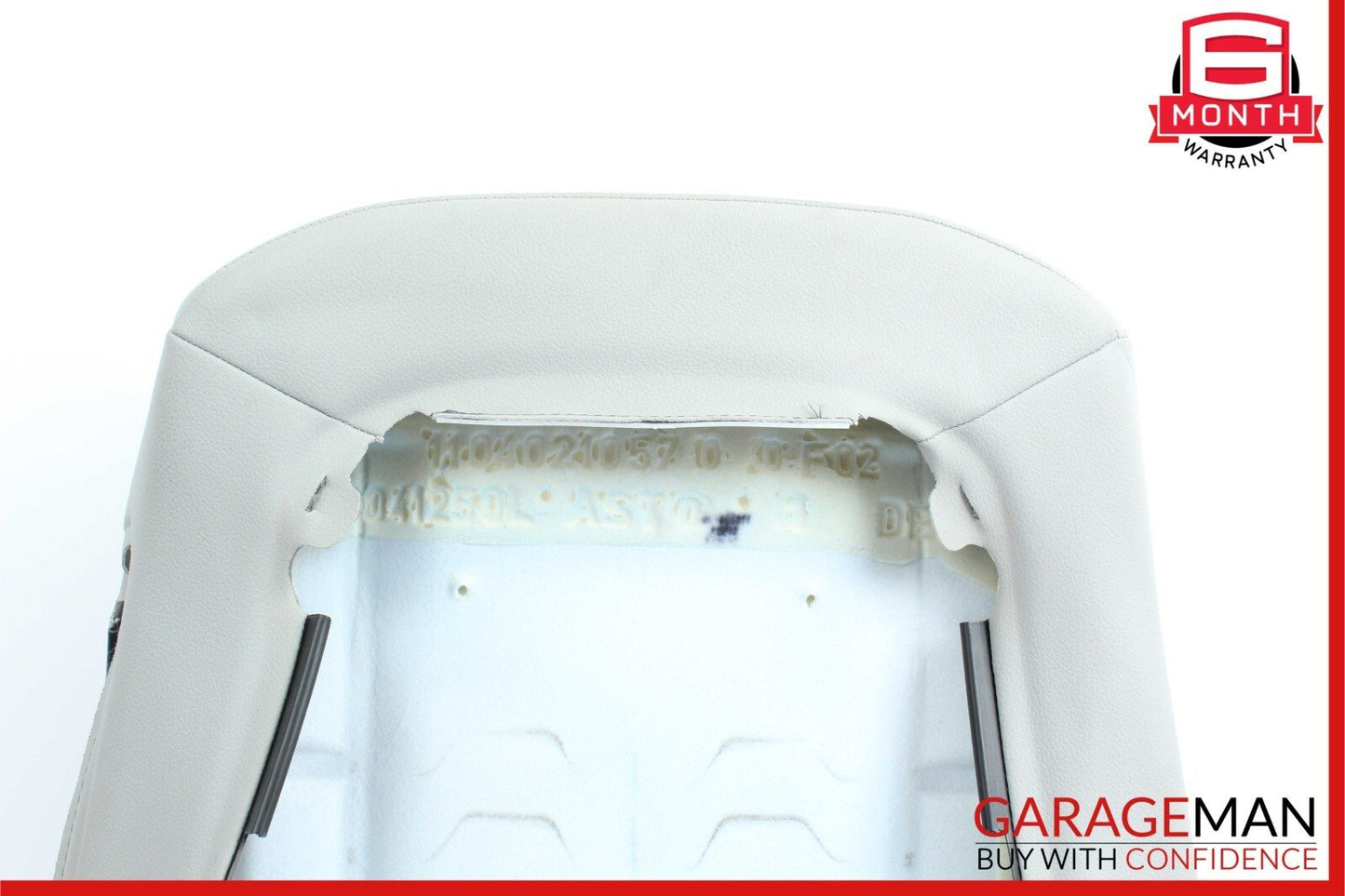 08-14 Mercedes W204 C300 C250 Front Right Side Top Upper Seat Cushion Gray OEM