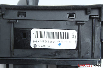 06-11 Mercedes W219 CLS500 Headlight Lamp Switch Control Module Black A132 OEM