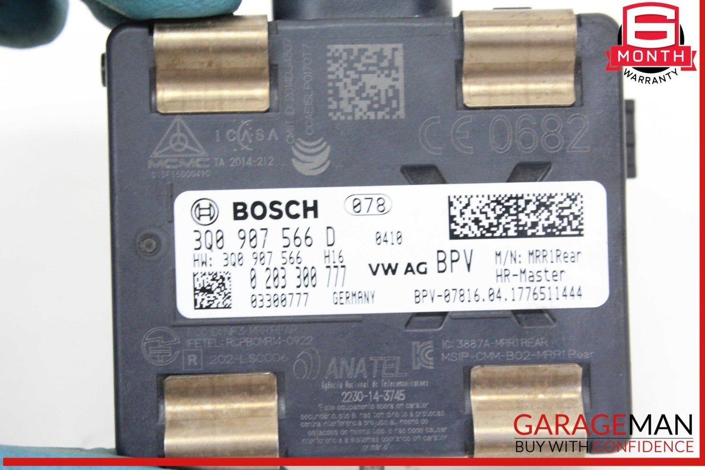 17-20 Audi A3 S3 RS3 Rear Right Passenger Side Blind Spot Radar Sensor Module