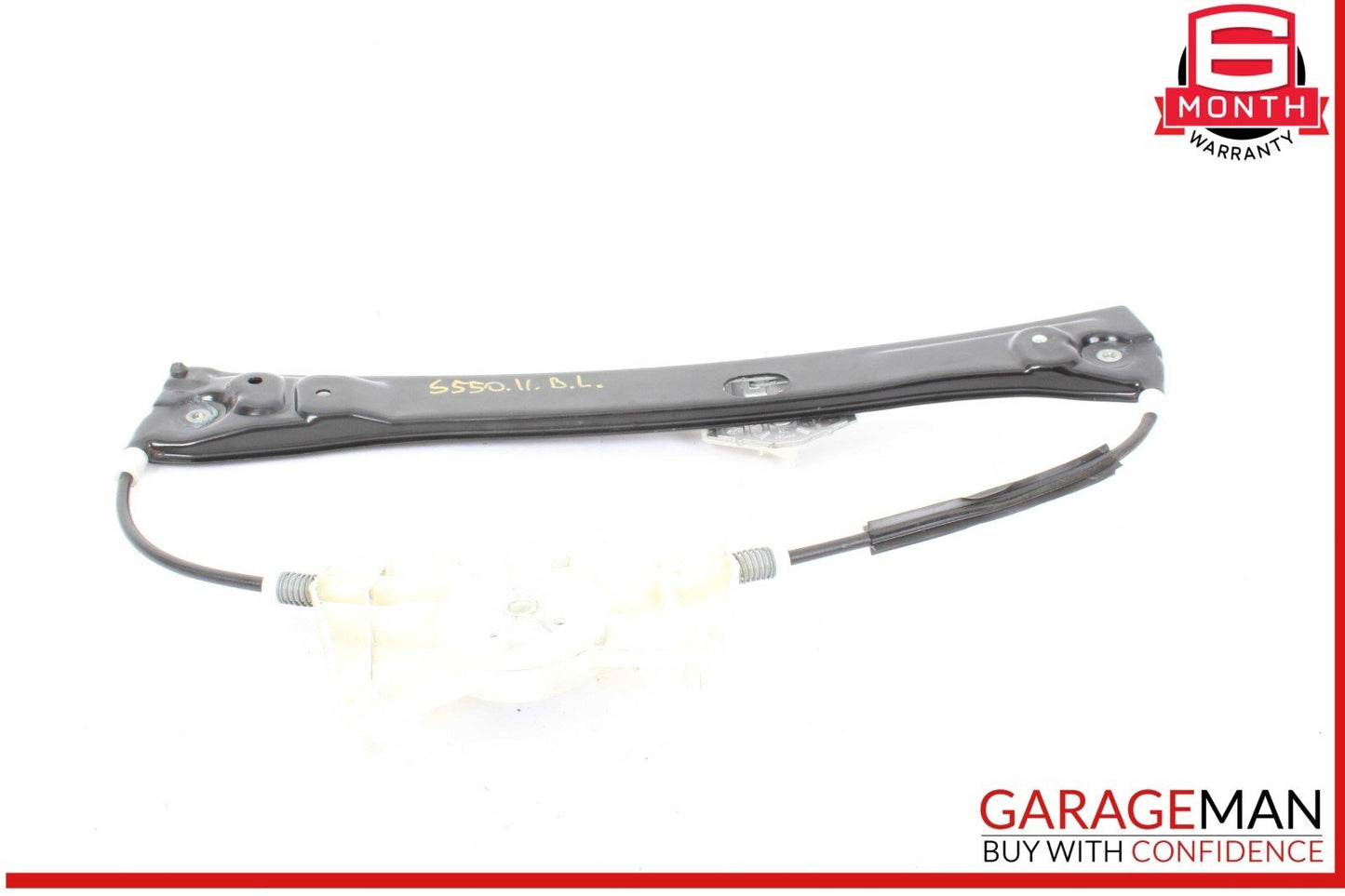07-13 Mercedes W221 S550 S600 Rear Left Driver Side Window Regulator OEM