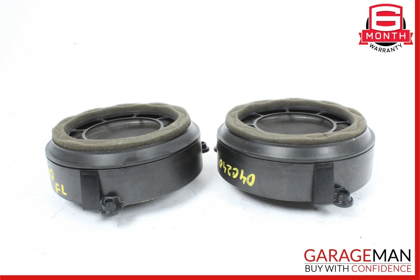 01-07 Mercedes W203 C240 Front Right & Left Side Door Sound Audio Speakers Set