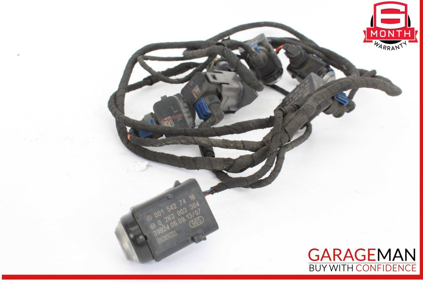 06-12 Mercedes X164 GL450 4MATIC Rear Bumper Parking Sensor Wire Harness Assy