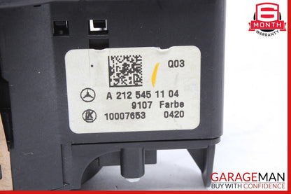 08-20 Mercedes W212 E350 C300 C250 Headlight Fog Light Switch Control Module