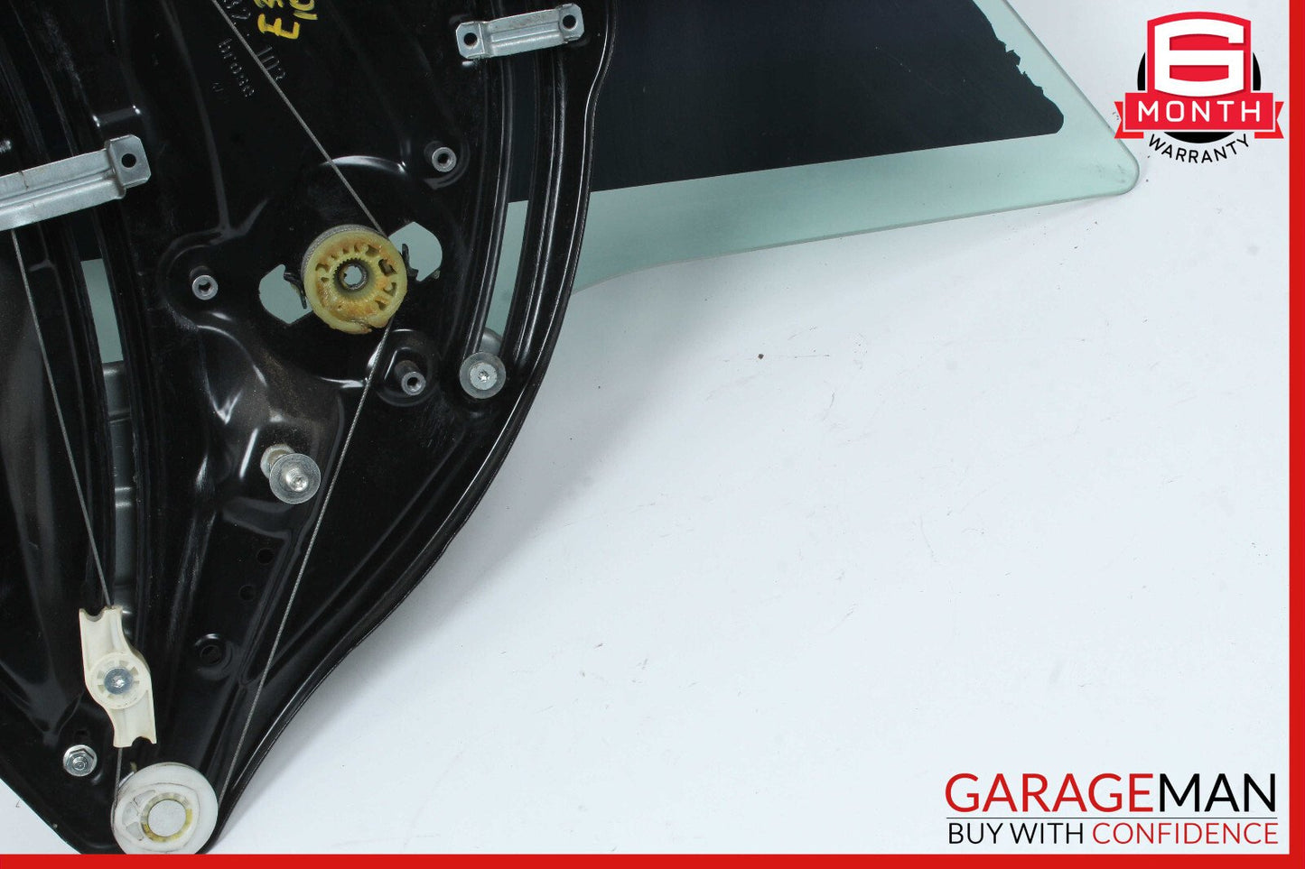 10-13 Mercedes W207 E350 E550 Coupe Rear Right Quarter Window Glass & Regulator