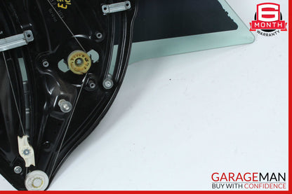 10-13 Mercedes W207 E350 E550 Coupe Rear Right Quarter Window Glass & Regulator