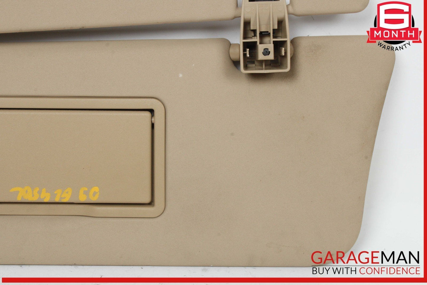 06-12 Mercedes X164 GL450 Front Left Side Sun Visor Sunvisor Shade Beige OEM