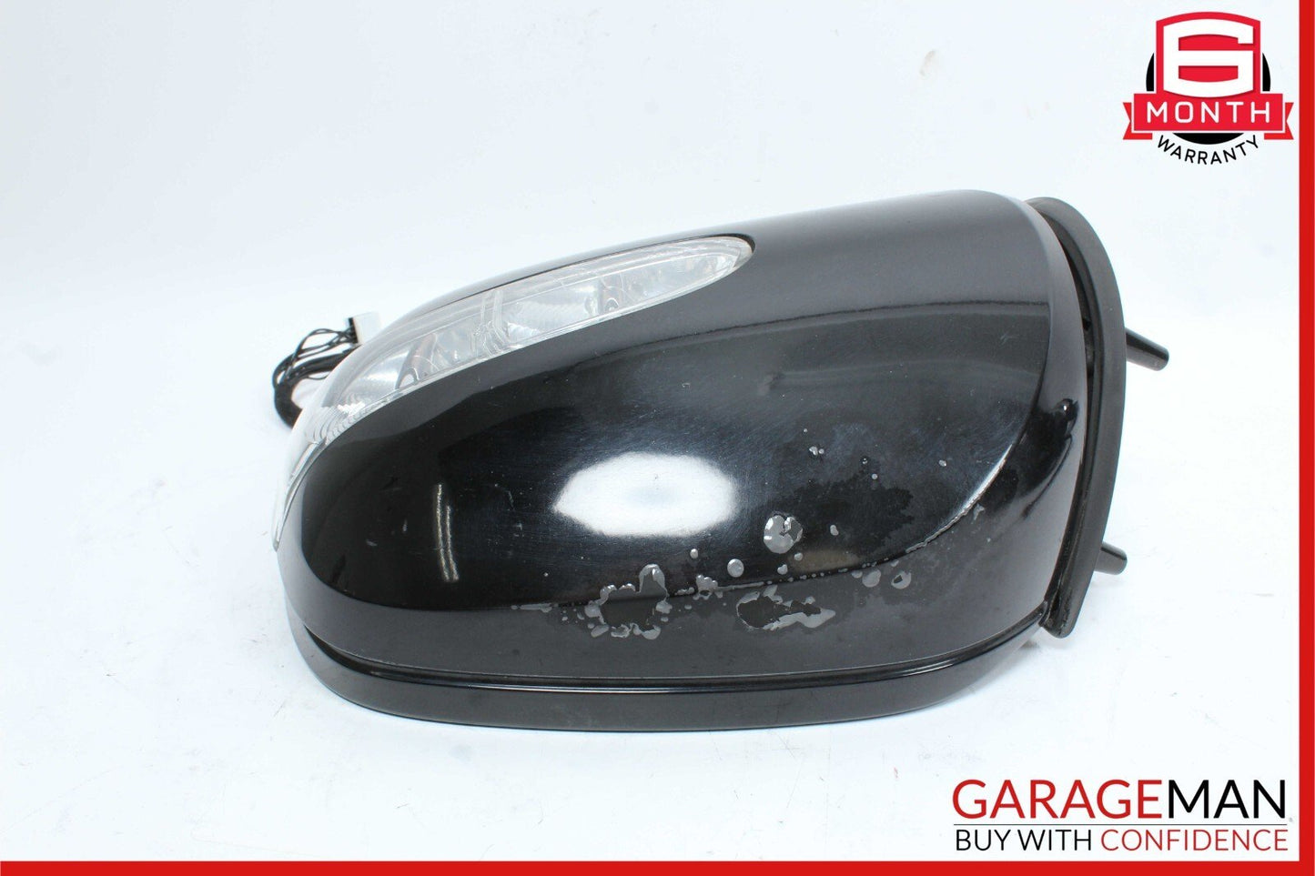 07-08 Mercedes X164 GL450 4MATIC Front Left Side Mirror Door Rear View Black OEM