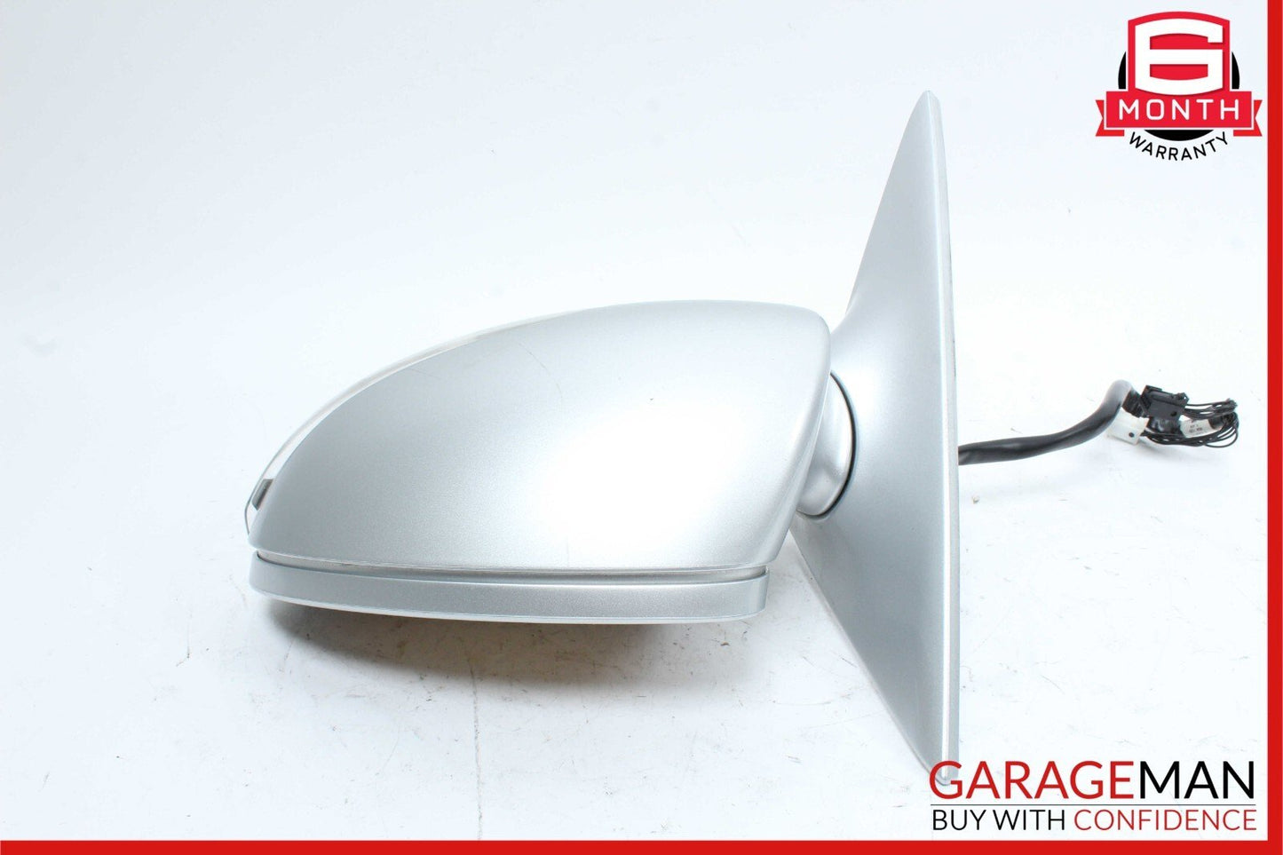 06-08 Mercedes W219 CLS500 Front Left Side Door Mirror Rear View Silver OEM