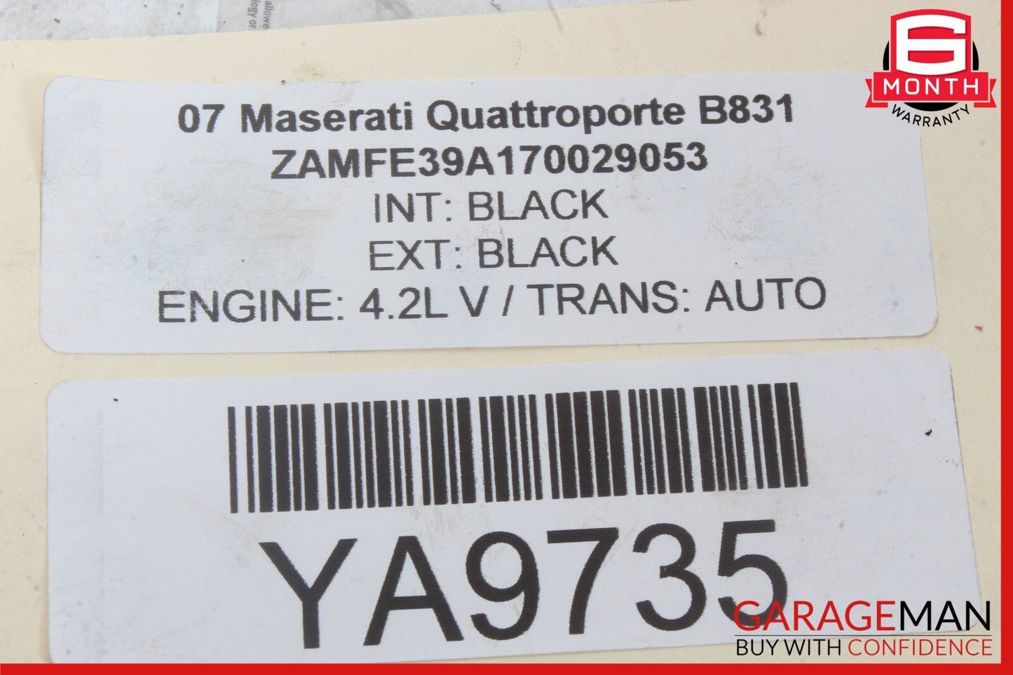 03-08 Maserati Quattroporte Front Left & Right Brake Caliper Calipers Set of 2