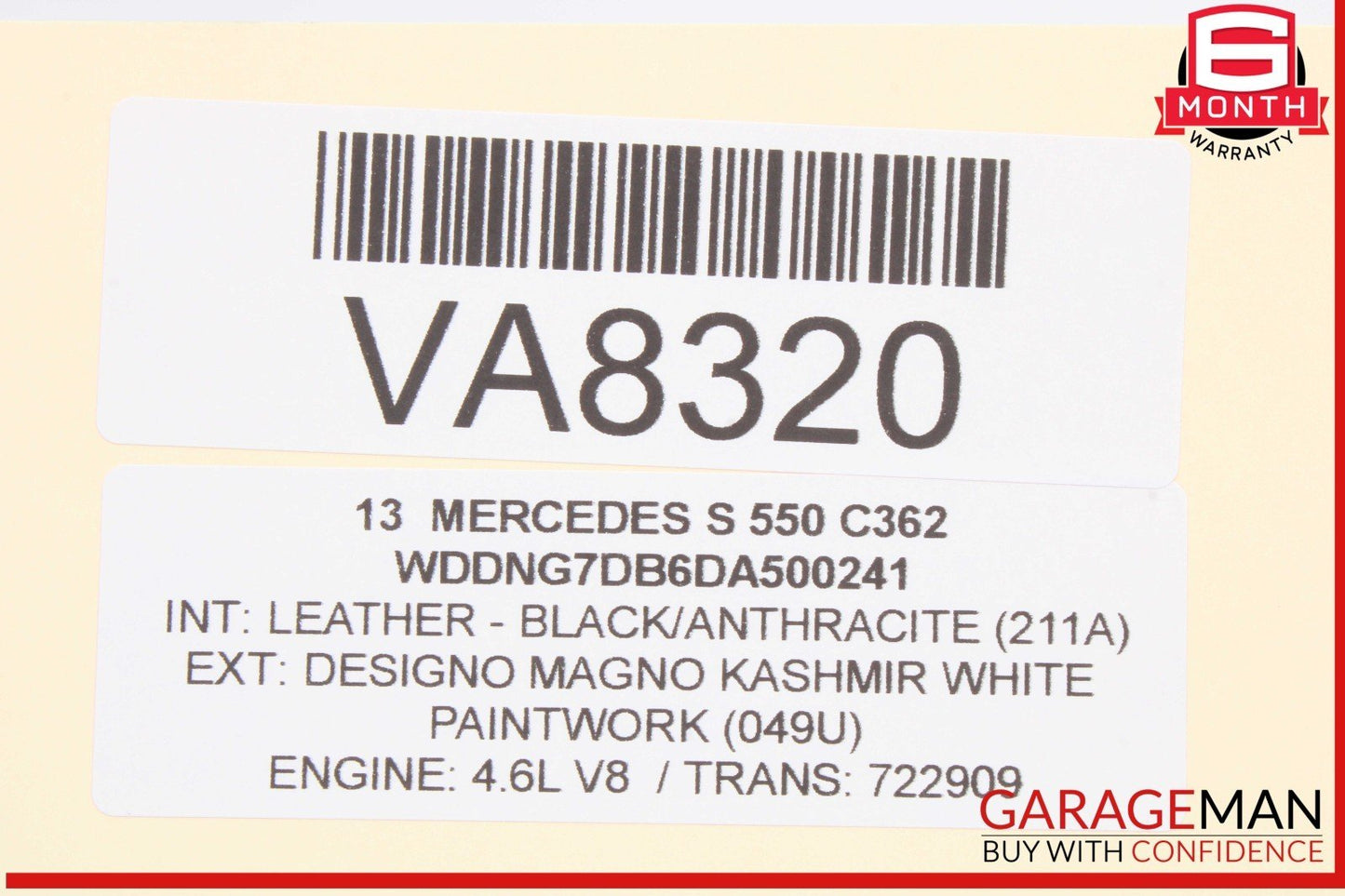 07-14 Mercedes W221 S550 S400 Headlight Control Switch 2219053500 OEM