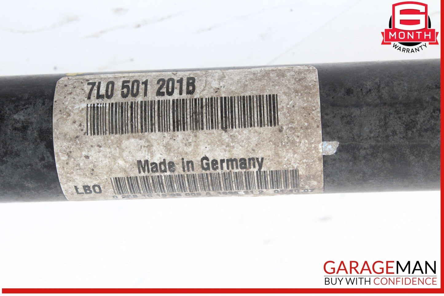 03-10 Porsche Cayenne S 955 957 Rear Left / Right Drive Axle CV Shaft Driveshaft