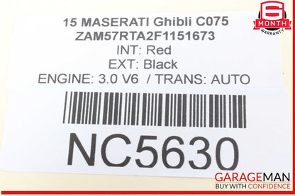 14-17 Maserati Ghibli Rear Right Passenger Side Lower Suspension Control Arm OEM