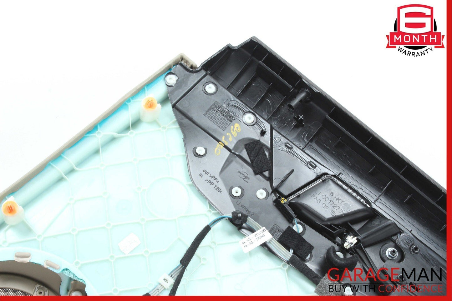08-11 Mercedes W204 C280 Rear Left Driver Side Interior Door Panel Beige OEM