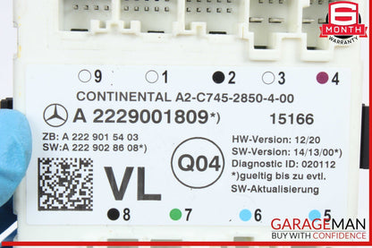 15-23 Mercedes W205 C300 Front Left Driver Side Door Control Module Unit OEM