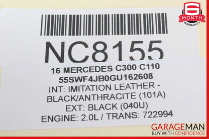 15-20 Mercedes W205 C300 Front Left Driver Side Bumper Bar Absorber Bracket