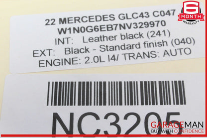 16-22 Mercedes X253 GLC43 AMG Front Left Driver Side Dash AC A/C Air Vent