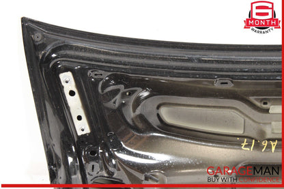 12-18 Audi A6 S6 Trunk Lid Panel Assembly Black OEM