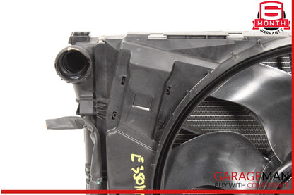 10-17 Mercedes W212 E350 Engine Cooling Radiator A/C Air Condenser Assy OEM