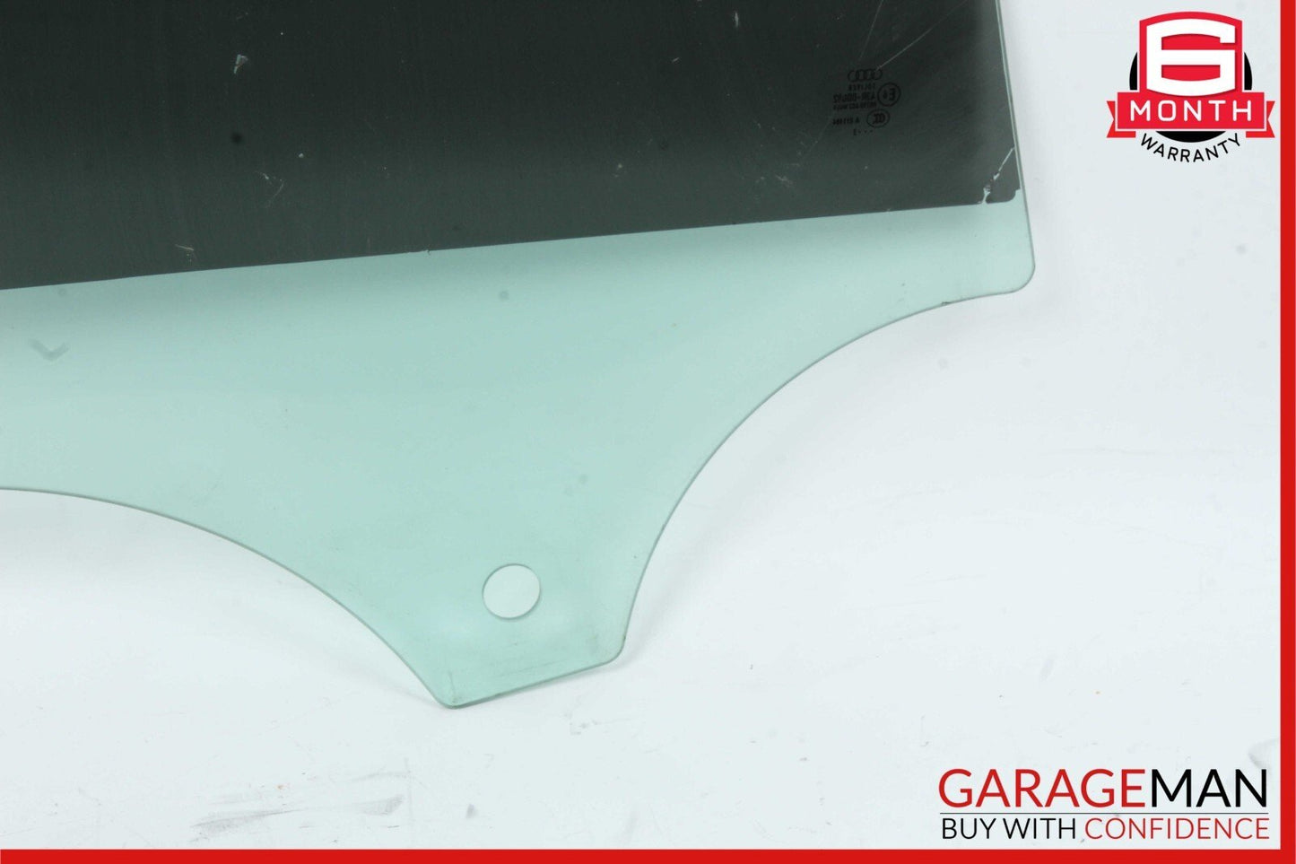 12-18 Audi A7 Rear Left Driver Side Door Window Auto Glass OEM