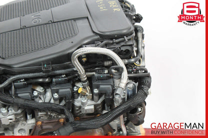 12-16 Mercedes W212 E350 CLS350 3.5L V6 RWD Engine Motor Block Assembly OEM